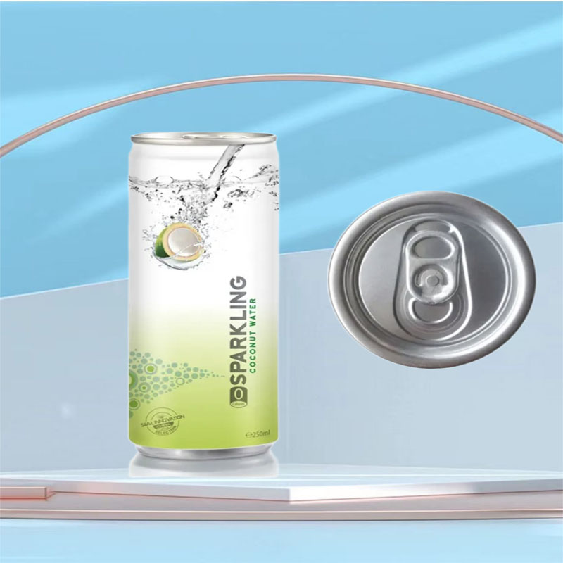 A nova lata de alumínio para bebidas 250ml Slim pode OEM