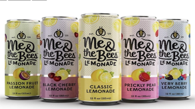 Me & the Bees Lemonade muda para latas de alumínio para comemorar aniversário