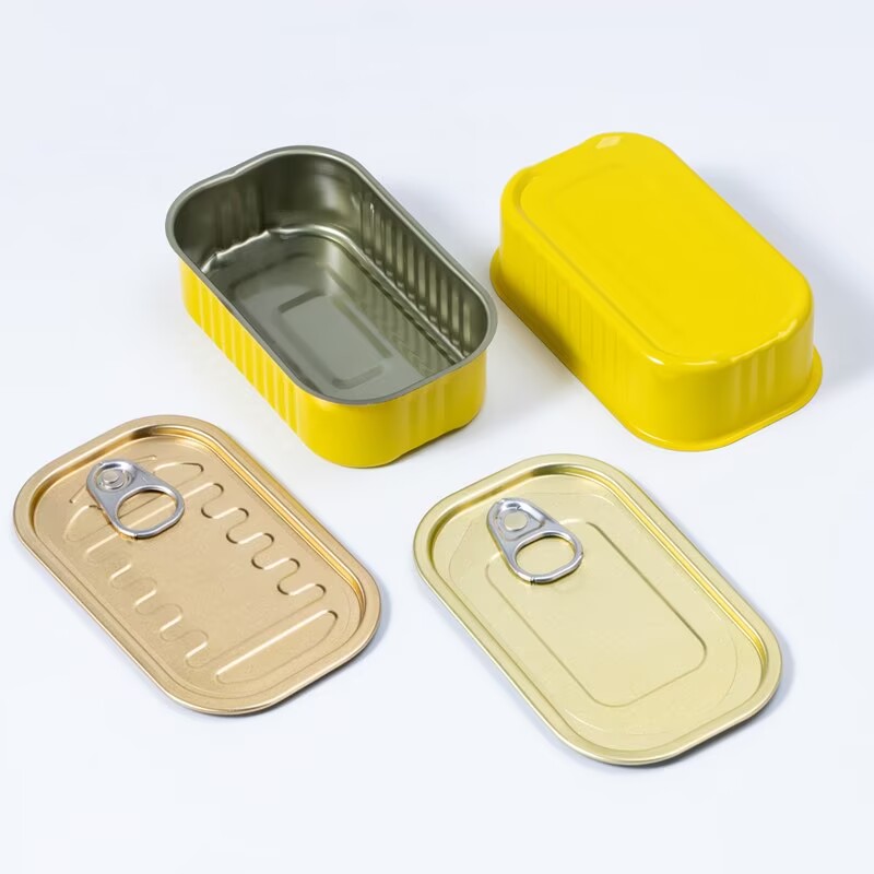 311 Rectangular food can